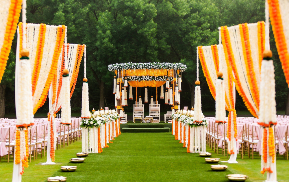 Outdoor weddings rentals