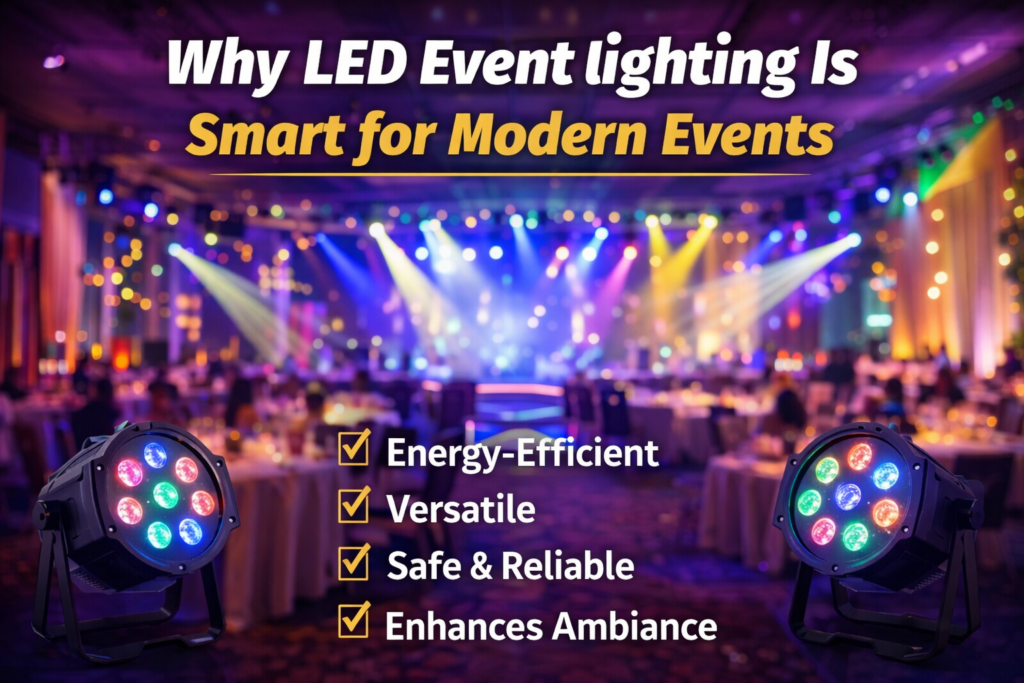 LED event lighting